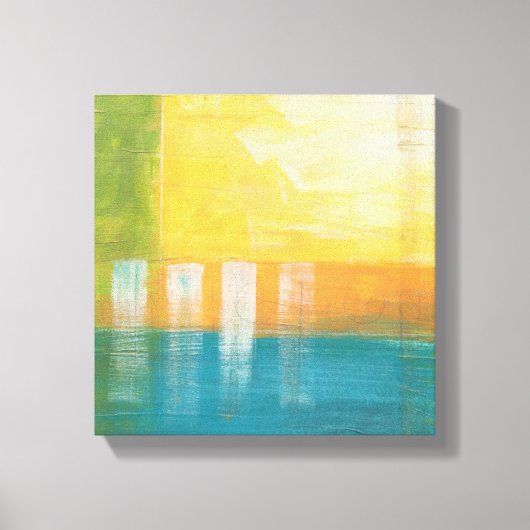 Citrus Fields I Canvas Afdruk (Voorkant)