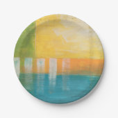 Citrus Fields I Papieren Bordje (Voorkant)