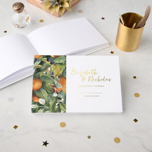 Citrus Floral | Mariage Botanique (Recto ouvert)