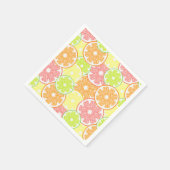 Citrus Fruit Papier Servet (Hoek)