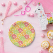 Citrus Fruit Slices Papieren Bordje (Feest)