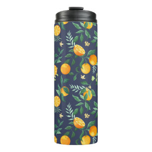 Citrus Fusion: Sinaasappels met tropische flair Thermosbeker