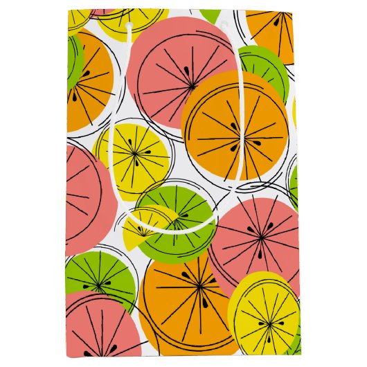 Citrus geschenkzak medium cadeauzakje (Voorkant)