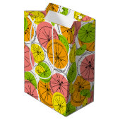 Citrus geschenkzak medium medium cadeauzakje (Achterkant Gekanteld)