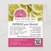 Citrus Grapefruitsap, Adverteren sausbast Flyer (Voorkant)