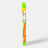 Citrus groen Sinaasappel geel ombre abstract ontwe Case-Mate iPhone Case (Achterkant / Links)