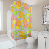 Citrus Group rideau de douche blanc (En situation)
