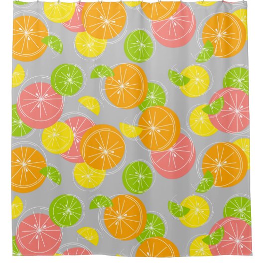 Citrus Group rideau de douche blanc (Devant)