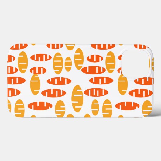 Citrus Holey Ovals Case-Mate iPhone Case (Achterkant (horizontaal))