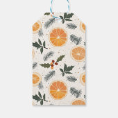 Citrus Hygge Kerstcadeau Label Cadeaulabel (Achterkant)