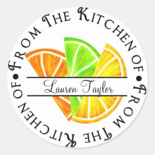 Citrus keuken bakken Stickers