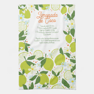Citrus Keuken Theedoek - Recept Ontwerp