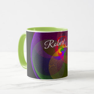 Citrus Kleur Mix Geometrische Koffiemok Mok