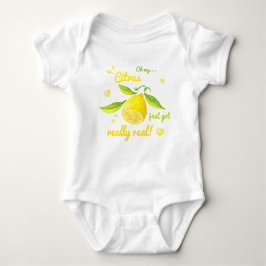 Citrus kreeg net echte waterverf citroen romper