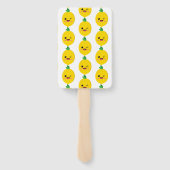 Citrus Lemon Baby shower Handwaaier (Achterkant)