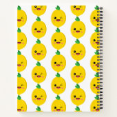 Citrus Lemon Baby shower Notitieboek (Achterkant)