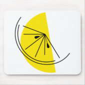Citrus Lemon-muispad Muismat (Voorkant)