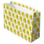 Citrus Lemon Multi-gift grote tas Groot Cadeauzakje (Achterkant Gekanteld)