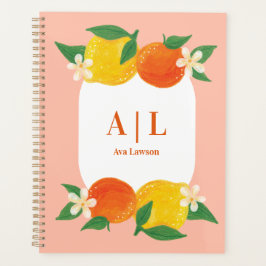 Citrus Lemon Orange Planner