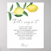 Citrus - lente zet een ring aan het spel