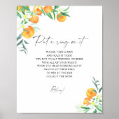 Citrus - lente zet een ring op het spel poster (Voorkant)