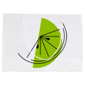 Citrus Lime sac cadeau grand (Dos)