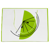 Citrus Lime sac cadeau grand citron (Devant)