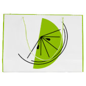 Citrus Lime sac cadeau grand citron (Dos)
