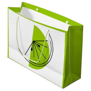 Citrus Lime sac cadeau grand citron