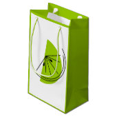 Citrus Lime sac cadeau petit vert (Dos Angle)