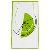Citrus Lime sac cadeau petit vert (Devant)