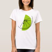 Citrus Limoen Dames t-shirt (Voorkant)