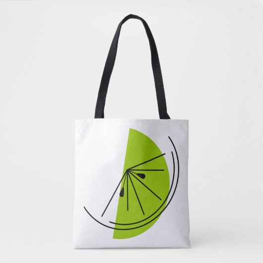 Citrus Limoen multi-back over het hele tas (Voorkant)