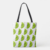 Citrus Limoen multi-back over het hele tas (Achterkant)