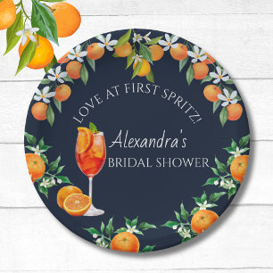 Citrus Love bij First Spritz Vrijgezellenfeest Papieren Bordje