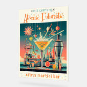 Citrus Martini Bar Futuriste Atomique du milieu du (Angle)