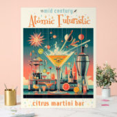 Citrus Martini Bar Futuriste Atomique du milieu du (Mariage)
