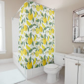 Citrus Motif rideau de douche (En situation)