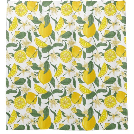 Citrus Motif rideau de douche (Devant)