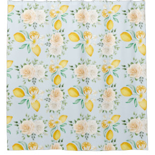 Citrus Motif rideau de douche
