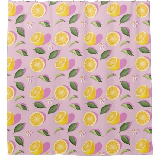 Citrus Motif rideau de douche (Devant)
