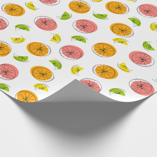 Citrus Multi Cadeaupapier (Hoek)
