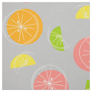Citrus Multi grijs Stof
