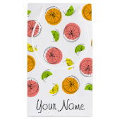 Citrus Multi Name cadeauzakje klein (Achterkant)