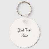 Citrus Multi-text back aluminium cirkel Sleutelhanger (Achterkant)