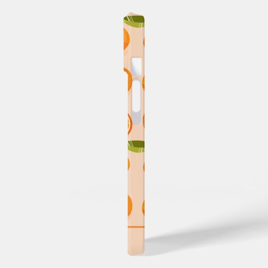 Citrus Oranje - Gepersonaliseerd Case-Mate iPhone Case (Achterkant / Links)