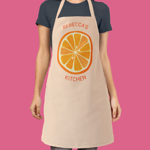 Citrus Oranje - Gepersonaliseerd Schort