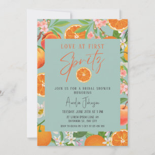 Citrus Oranje Liefde bij First Spritz Vrijgezellen Kaart
