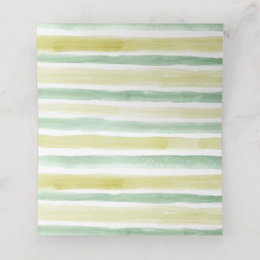 Citrus Orchard bruiloft (Binnenkant ongevouwen)