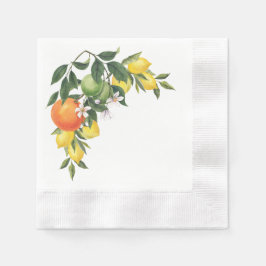 Citrus Papieren Servet